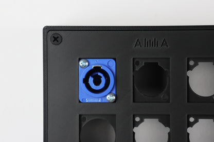 AudioTool Connector Plate USB/Ethernet/Powercon