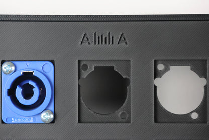 AudioTool Connector Plate USB/Ethernet/Powercon